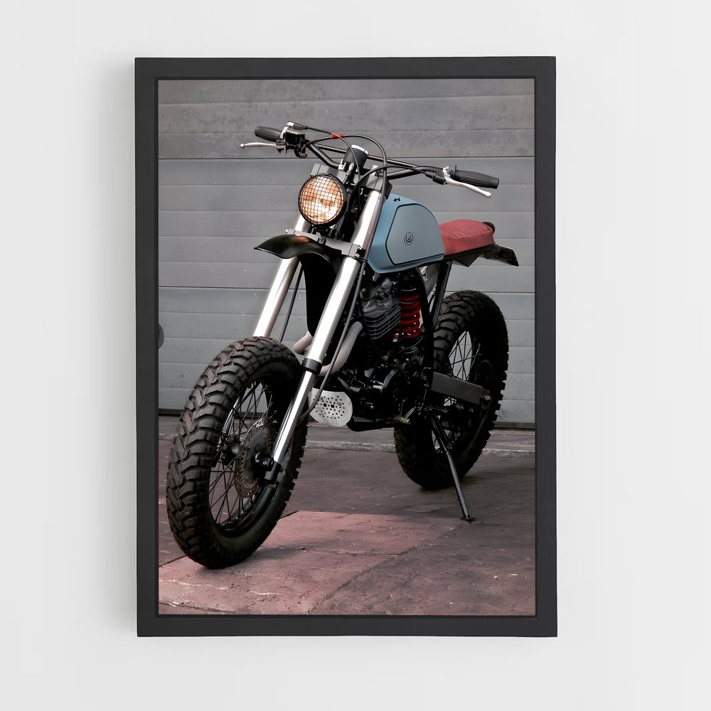 Poster Scrambler cafe racer vintage – affiche Ducati (vue 2)